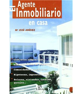 El agente inmobiliario en casa