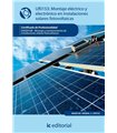 UF0153: Montaje eléctrico y electrónico en instalaciones solares fotovoltaicas