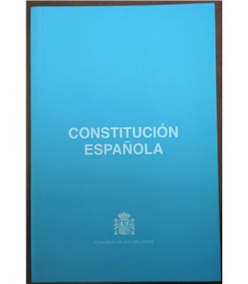 Constitución Española (azul)