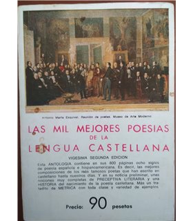 Las mil mejores poesías de la lengua castellana