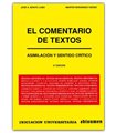 El comentario de textos