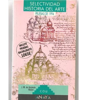 Selectividad Historia del Arte. Pruebas de 1994