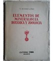 ELEMENTOS DE MINERALOGÍA, BOTÁNICA Y ZOOLOGÍA