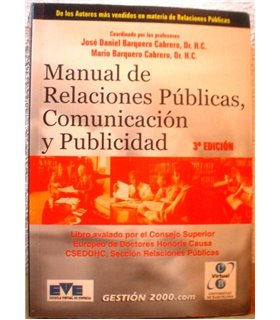 Manual de Relaciones Públicas, Comunicación y Publicidad