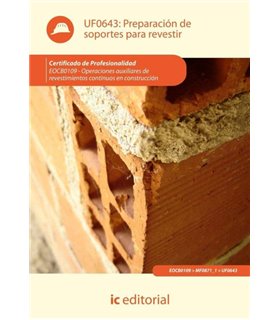 PREPARACIÓN DE SOPORTES PARA REVESTIR