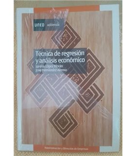 TECNICA DE REGRESION Y ANALISIS ECONOMICO (ADDENDA)