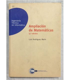 AMPLIACION DE MATEMATICAS (3ª Edición)