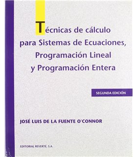 Técnicas de cálculo para sistemas de ecuación y programación lineal y
