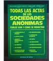 Todas las actas de las sociedades anónimas